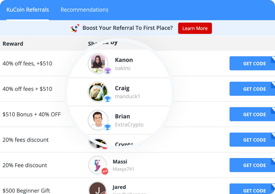 Boost Referral